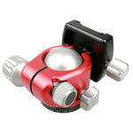 Cabeça de Bola Panorâmica FITTEST X4 com Baixo Centro de Gravidade e Alta Força de Bloqueio com Placa de Libertação Rápida para DSLR e Câmaras Digitais, Carga Máx 10kg, YT040 X4