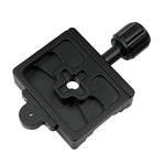 FCD-1 Placa Adaptadora de Abraçadeira de Libertação Rápida de Botão de Uso Duplo para Arca de 39mm / Placa de Libertação Rápida SLIDEFIX de 32mm, FCD-1