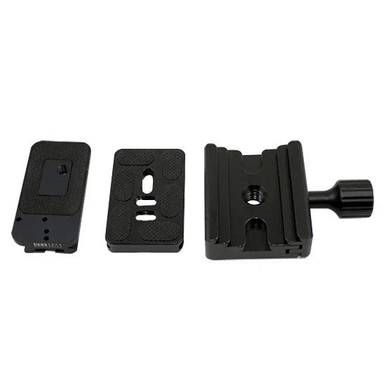 FCD-1 Placa Adaptadora de Abraçadeira de Libertação Rápida de Botão de Uso Duplo para Arca de 39mm / Placa de Libertação Rápida SLIDEFIX de 32mm, FCD-1