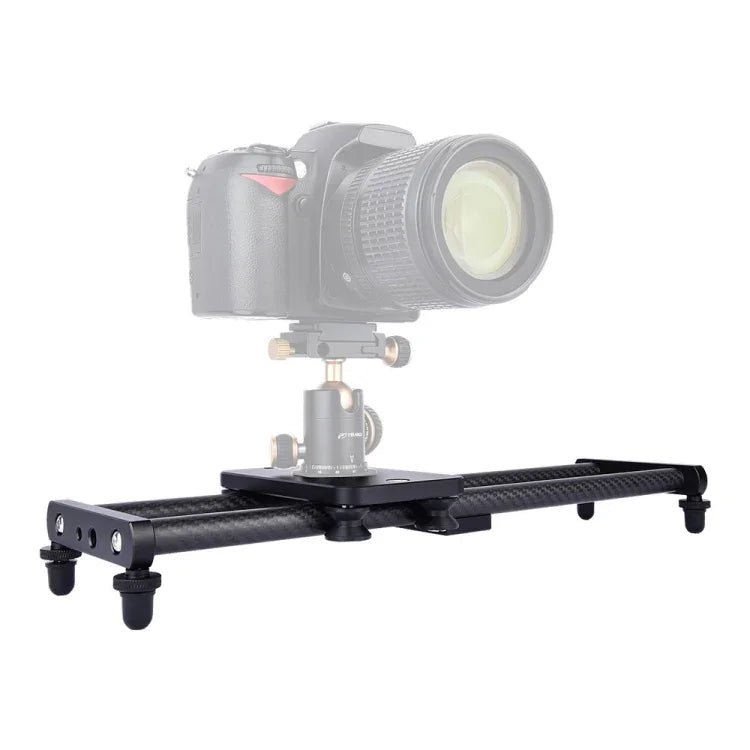 Trilho Deslizante de Fibra de Carbono YELANGU L40T de 40cm para Câmaras SLR / Vídeo, L40T 40cm