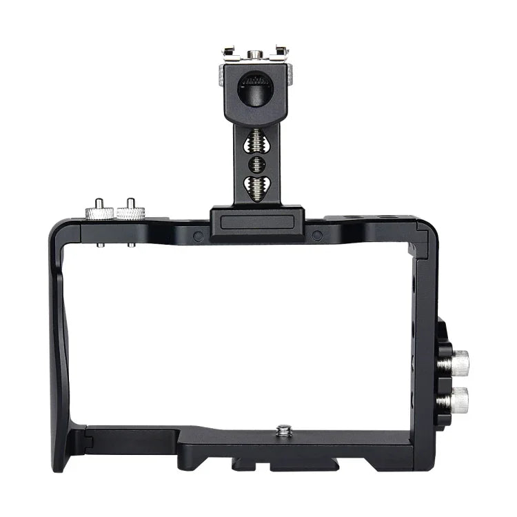 Gaiola de Vídeo para Câmara YELANGU C6, Estabilizador de Punho para Sony A6000 / A6300 / A6500 / A6400, Estabilizador de Punho