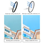 RUIGPRO para GoPro HERO 7/6 /5 Filtro de Lente CPL Profissional 52mm com Anel Adaptador de Filtro e Tampa de Lente, Filtro CPL
