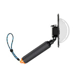 Capa Transparente RUIGPRO para Lente de Câmara de Mergulho Subaquático com Empunhadura Flutuante para DJI Osmo Action, Osmo Action