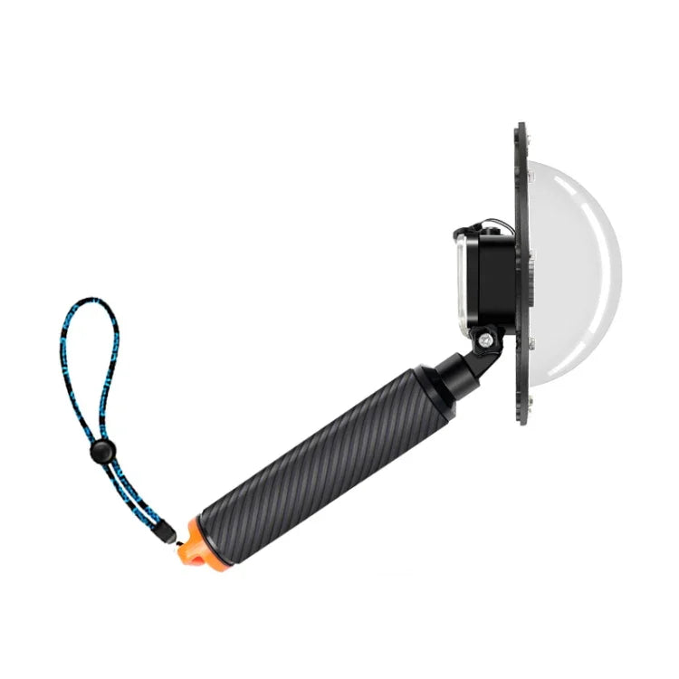 Capa Transparente RUIGPRO para Lente de Câmara de Mergulho Subaquático com Empunhadura Flutuante para DJI Osmo Action, Osmo Action