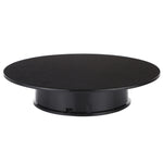 Base Giratória Elétrica de 25cm com Rotação de 360 Graus para Exposição, Acessórios para Filmagem de Vídeo, Capacidade 3kg, Alimentada por Bateria, 25cm/Alimentada por Bateria (B), 25cm/Alimentada por Bateria (BW), 25cm/Alimentada por Bateria (W)