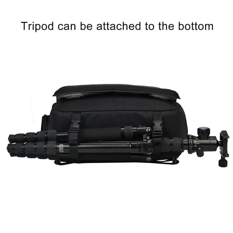 Mala de Câmara Portátil CADeN K12 Bolsa de Ombro Mensageiro com Suporte para Tripé para Nikon, Canon, Sony, Câmaras DSLR / SLR