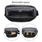 Mala de Câmara Portátil CADeN K12 Bolsa de Ombro Mensageiro com Suporte para Tripé para Nikon, Canon, Sony, Câmaras DSLR / SLR
