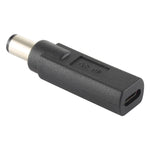 Adaptador USB-C / Tipo-C fêmea para ficha macho 7,4 x 5,0mm para HP, 7,4 x 5,0mm (HP)