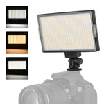 LED01 416 LEDs 3600LM Luz Profissional para Vlogging, Fotografia, Vídeo e Estúdio Fotográfico para Câmaras DSLR Canon / Nikon, 416 LED