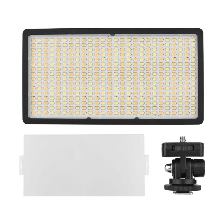LED01 416 LEDs 3600LM Luz Profissional para Vlogging, Fotografia, Vídeo e Estúdio Fotográfico para Câmaras DSLR Canon / Nikon, 416 LED