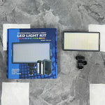 LED01 416 LEDs 3600LM Luz Profissional para Vlogging, Fotografia, Vídeo e Estúdio Fotográfico para Câmaras DSLR Canon / Nikon, 416 LED