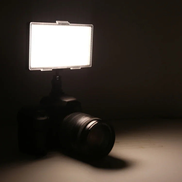 LED01 416 LEDs 3600LM Luz Profissional para Vlogging, Fotografia, Vídeo e Estúdio Fotográfico para Câmaras DSLR Canon / Nikon, 416 LED
