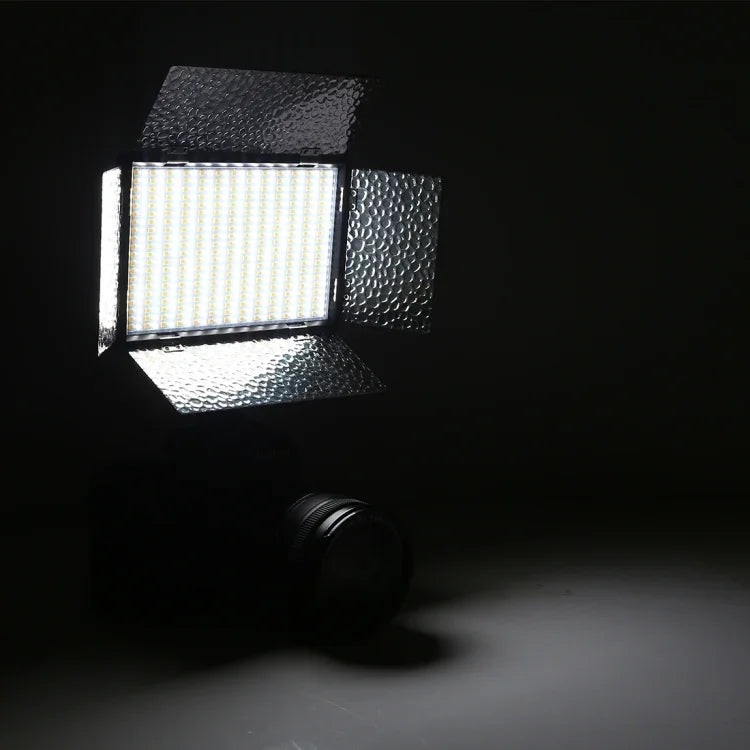 LED01 520 LEDs 4100LM Luz Profissional para Vlogging, Fotografia, Vídeo e Estúdio Fotográfico para Câmaras DSLR Canon / Nikon, 520 LED