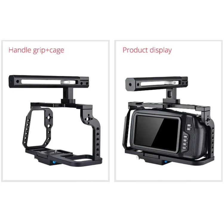 YELANGU C9-A Gaiola Estabilizadora para Câmara de Vídeo DJI BMPCC 4K, C9-A