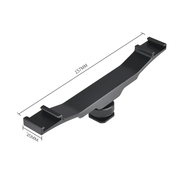 YELANGU YLG0702A Adaptador de Suporte Duplo para Sapata Fria e Quente em Liga de Alumínio, Suporte Duplo para Sapata Fria e Quente