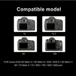 Carregador Digital LCD para Bateria LP-E6 de Câmara SLR Digital para Série Canon, LP-E6