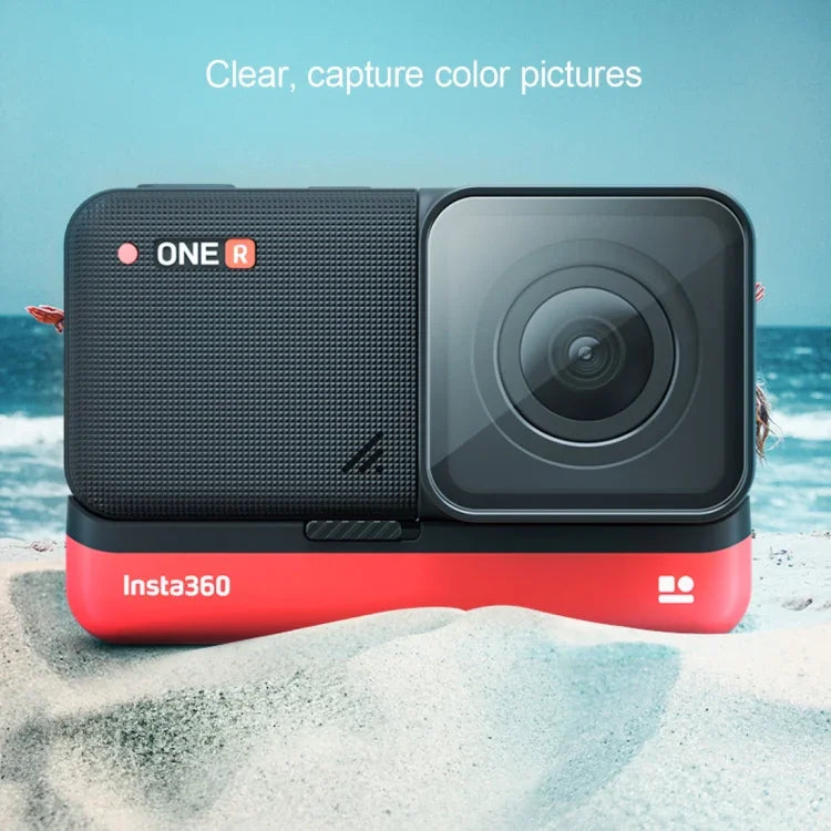 Película de Vidro Temperado para Lente + Ecrã LCD para Insta 360 One R 4K, Para Insta 360 One R 4K