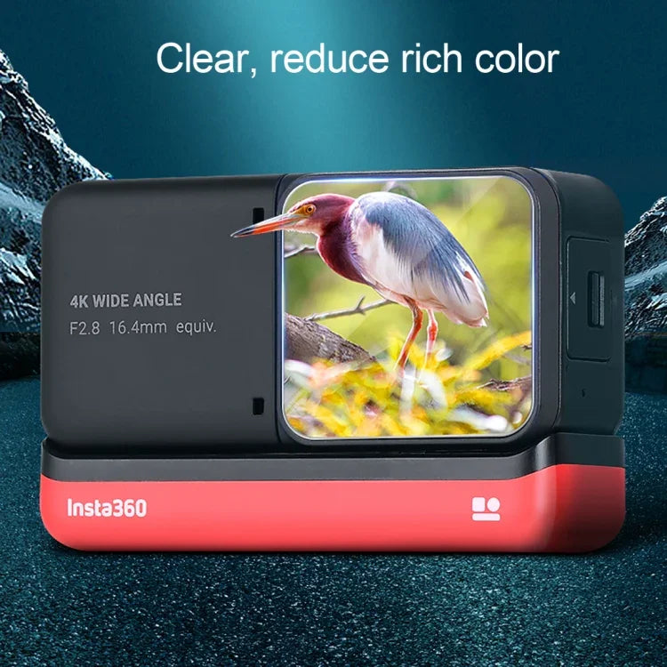 Película de Vidro Temperado para Lente + Ecrã LCD para Insta 360 One R 4K, Para Insta 360 One R 4K