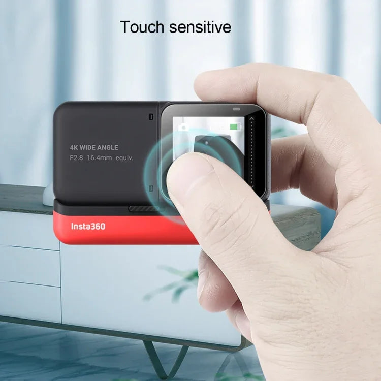 Película de Vidro Temperado para Lente + Ecrã LCD para Insta 360 One R 4K, Para Insta 360 One R 4K