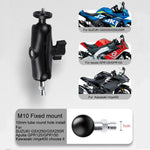 Suporte de Montagem para Motociclo com Haste de Ligação 6cm para GoPro, Insta360, DJI e Outras Câmaras de Ação, Haste de Ligação 6cm