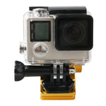 Suporte Fixo para Espelho Retrovisor de Motociclo em Liga de Alumínio CNC para GoPro, Insta360, DJI e Outras Câmaras de Ação
