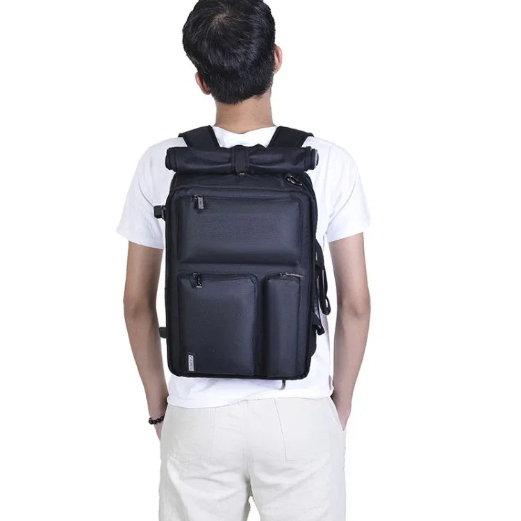 Bolsa de Câmara Portátil Multifuncional CADEN D28 para Ombro Simples e Duplo com Alça