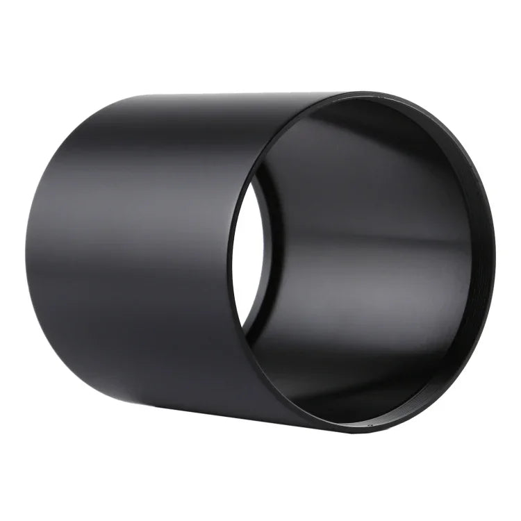 Para-sol de Metal Completo Tipo Tubo Reto com Rosca de 67mm para Objetiva Telefoto Média, 67mm