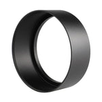 Para-Sol de Lente Metálico Completo Tipo de Rosca 86mm Tubo Reto para Lente Teleobjetiva Média, 86mm x 86mm x 40mm