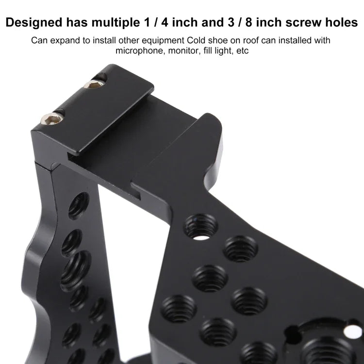 Gaiola Estabilizadora para Câmara de Vídeo para Sony A7 III (A7M3) / A7R3 (A7R III), Para Sony A7 III
