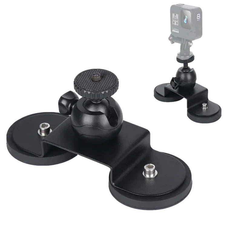 Suporte de Ventosa para Carro para GoPro Hero11 Black / HERO10 Black / HERO9 Black / HERO8 Black /7 /6 /5 /5 Session /4 Session /4 /3+ /3 /2 /1, Xiaoyi e Outras Câmaras de Ação,, Tamanho: M, Tamanho: M