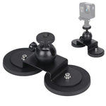 Suporte de Ventosa para Carro para GoPro Hero11 Black / HERO10 Black / HERO9 Black / HERO8 Black /7 /6 /5 /5 Session /4 Session /4 /3+ /3 /2 /1, Xiaoyi e Outras Câmaras de Ação, Tamanho: L, Tamanho: L