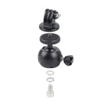 Suporte de Ventosa para Carro para GoPro Hero11 Black / HERO10 Black / HERO9 Black / HERO8 Black /7 /6 /5 /5 Session /4 Session /4 /3+ /3 /2 /1, Xiaoyi e Outras Câmaras de Ação, Tamanho: L, Tamanho: L