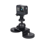 Suporte de Ventosa para Carro para GoPro Hero11 Black / HERO10 Black / HERO9 Black / HERO8 Black /7 /6 /5 /5 Session /4 Session /4 /3+ /3 /2 /1, Xiaoyi e Outras Câmaras de Ação, Tamanho: L, Tamanho: L
