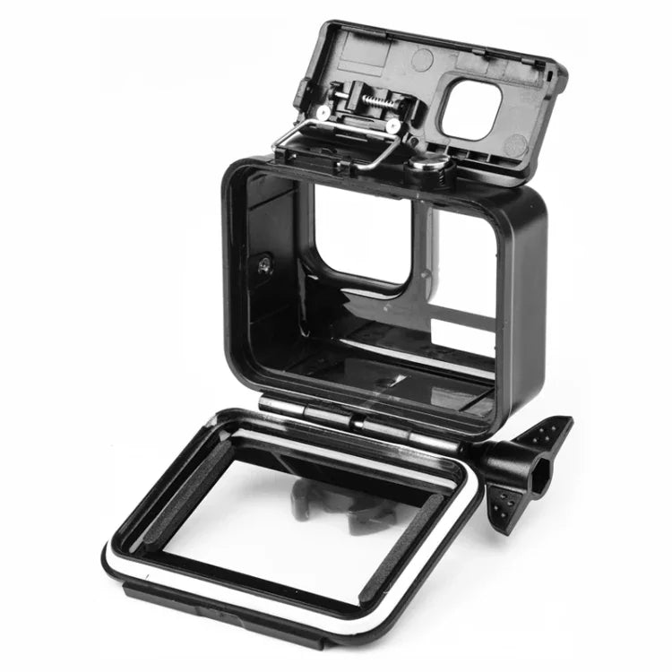 Caixa Protetora Subaquática 50m com Fivela, Suporte Básico e Parafuso para GoPro HERO10 Black / HERO9 Black, Caixa Subaquática 50m