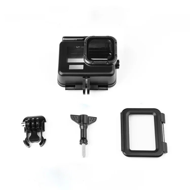 Caixa Protetora Subaquática 50m com Fivela, Suporte Básico e Parafuso para GoPro HERO10 Black / HERO9 Black, Caixa Subaquática 50m
