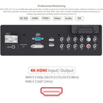 Monitor de Campo de Câmara SEETEC 4K215-9HSD-CO 1920x1080 21.5 polegadas SDI / HDMI Full HD Director Box, 4K215-9HSD-CO