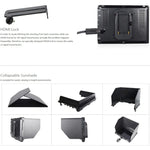Monitor de Campo de Câmara FEELWORLD FW759 Ecrã IPS 7 polegadas 1280x800 Ultra-fino HD, FW759
