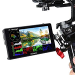 Monitor de Campo para Câmara FEELWORLD LUT6 1920x1080 2600 nits Ecrã IPS de 6 polegadas HDMI 4K com Controlo Tátil, LUT6