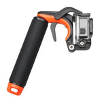Disparador de Obturador + Empunhadura Flutuante para Mergulho com Vara de Flutuabilidade, Correia Anti-perda Ajustável, Parafuso e Chave para GoPro HERO7 /6 Black /5 Black, Disparador de Obturador