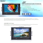 Monitor de Campo Profissional para Fotografia SEETEC P173-9HSD-CO 1920x1080 17,3 polegadas SDI / HDMI 4K Nível de Emissão Broadcast, P173-9HSD-CO
