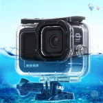 Caixa Protetora Subaquática 45m com Fivela, Suporte Básico e Parafuso para GoPro HERO10 Black / HERO9 Black, Para GoPro HERO9 Black