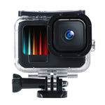 Caixa Protetora à Prova de Choques e Poeira com Orifício para Carregamento, Fivela, Suporte Básico e Parafuso para GoPro HERO10 Black / HERO9 Black