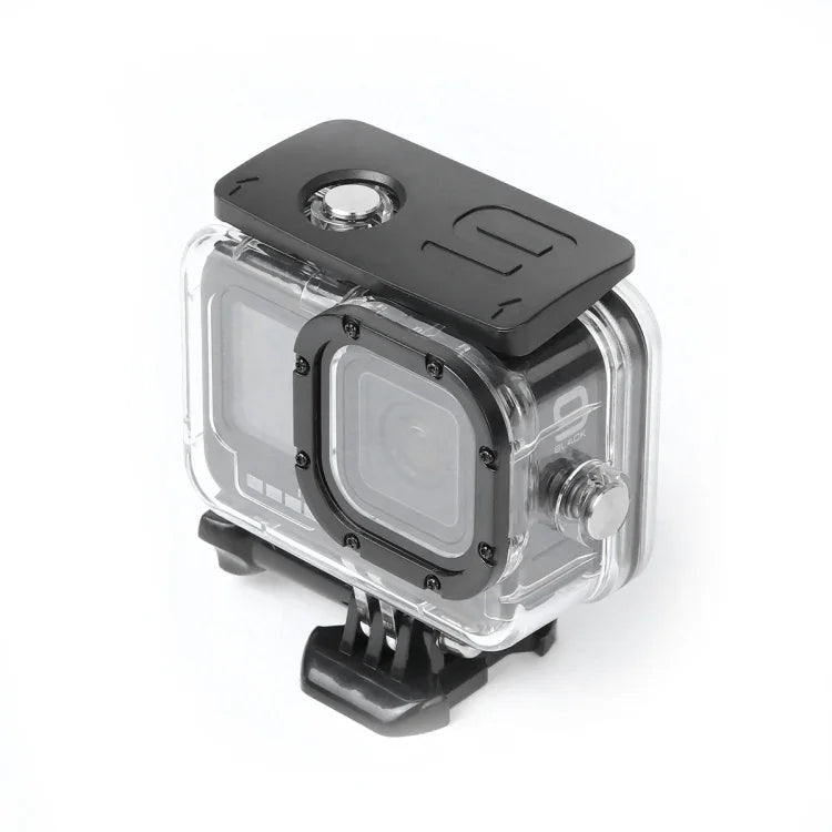 Caixa Protetora à Prova de Choques e Poeira com Orifício para Carregamento, Fivela, Suporte Básico e Parafuso para GoPro HERO10 Black / HERO9 Black