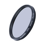 RUIGPRO Filtro de Lente CPL Profissional 52mm para GoPro HERO10 Black / HERO9 Black com Anel Adaptador e Tampa de Lente