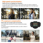 Disparador Flash Sem Fios TRIOPO G2 2.4G Receptor/Transmissor TTL de Alta Velocidade para Câmara Nikon, G2 para Câmara Nikon