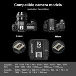 Disparador Flash Sem Fios TRIOPO G2 2.4G Receptor/Transmissor TTL de Alta Velocidade para Câmara Nikon, G2 para Câmara Nikon