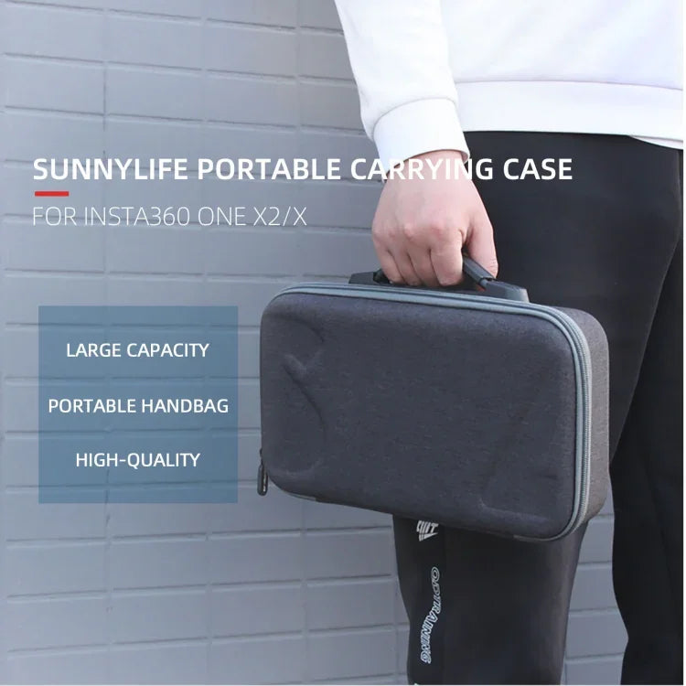 Bolsa de Armazenamento Sunnylife IST-B193 para Insta360 ONE X2 / X, Para Insta360 ONE X2 / X