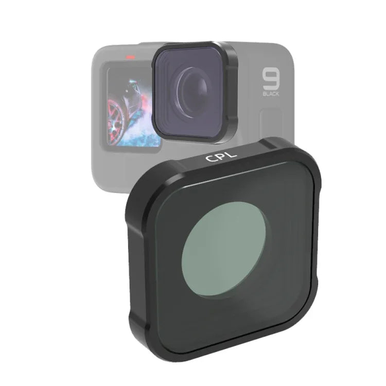 JSR KB Series CPL Lens Filter for GoPro HERO13 Black /12 Black /11 Black /10 Black /9 Black, CPL