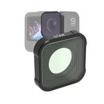 Filtro de Efeito Estrela Série JSR KB para GoPro HERO13 Black /12 Black /11 Black /10 Black /9 Black, Estrela