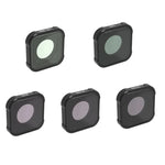 Filtro MCUV+CPL+ND8+ND16+ND32 Série JSR KB para GoPro HERO13 Black /12 Black /11 Black /10 Black /9 Black, 5 em 1